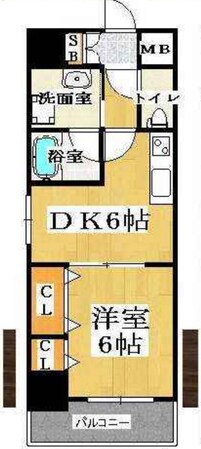 CITY SPIRE難波南の物件間取画像